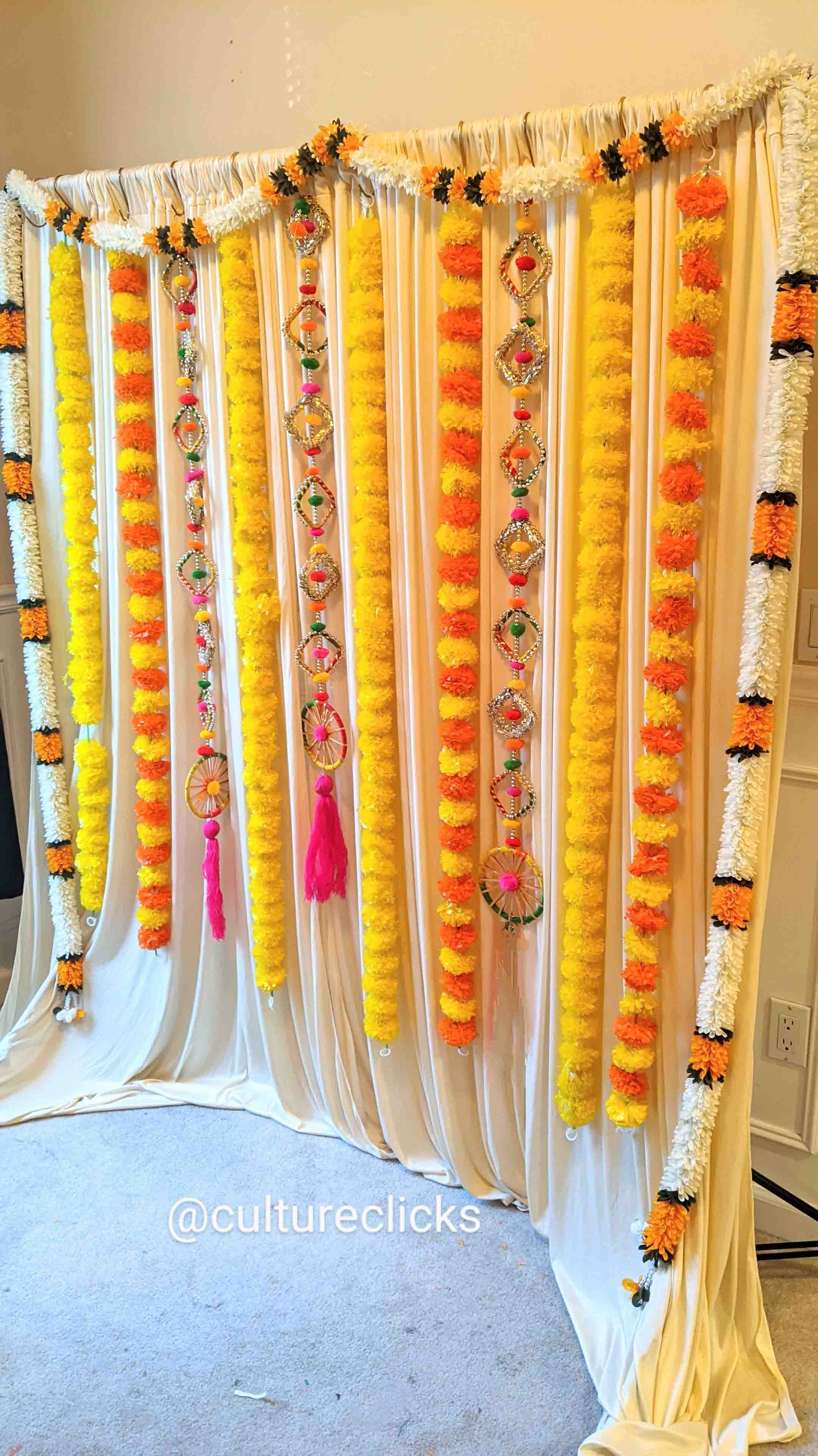 Traditional Indian Mehndi Decor