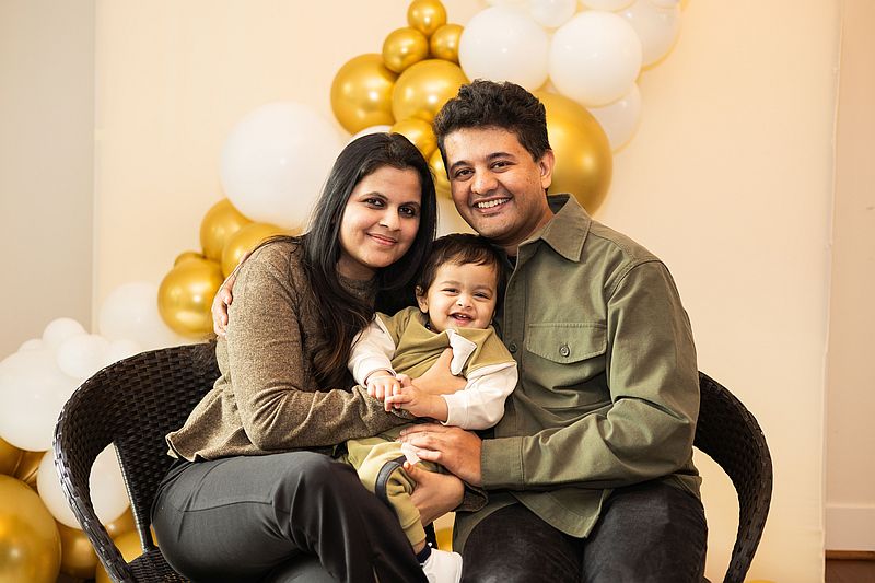 Family portrait photography session