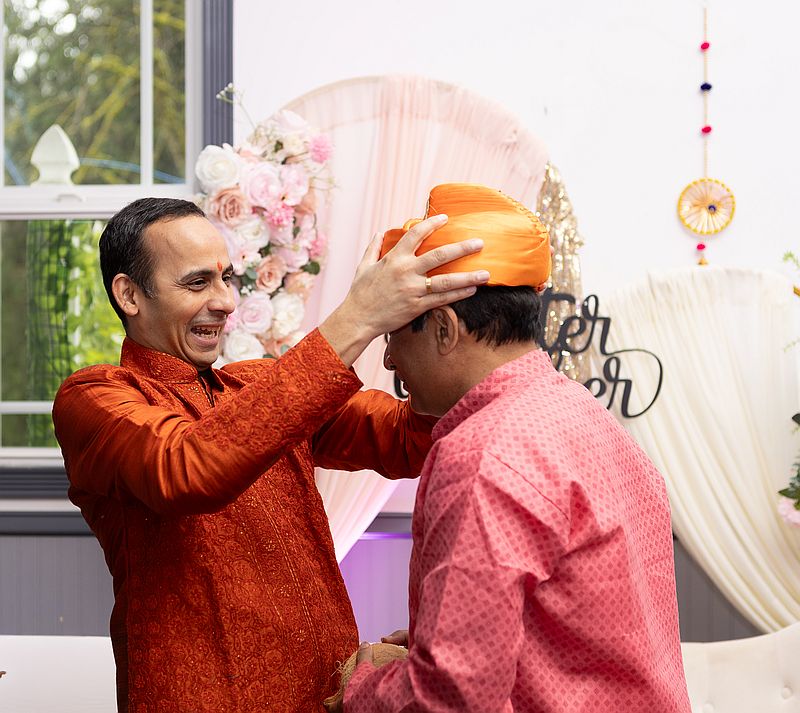 Wedding celebration photography