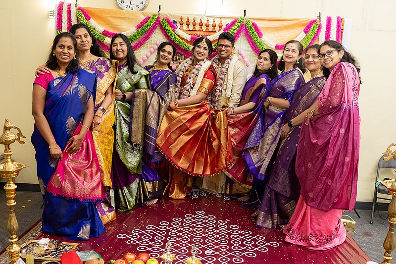 Wedding celebration photography